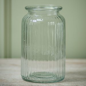 JARRON DE CRISTAL TEMPLADO L